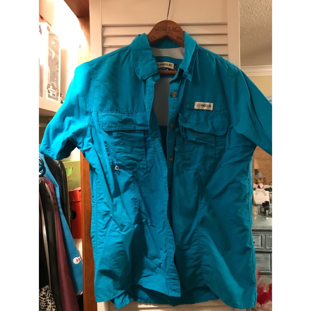 magellan blue shirt